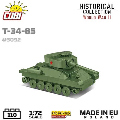 Cobi 3092 Historical Collection World War 11 T-34 85