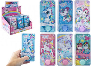 Unicorn WATER GAME  13.5CM X 6.5CM 3 ASSORTED