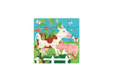 Scratch Magnetic Puzzle Book - FARM Age From 3+