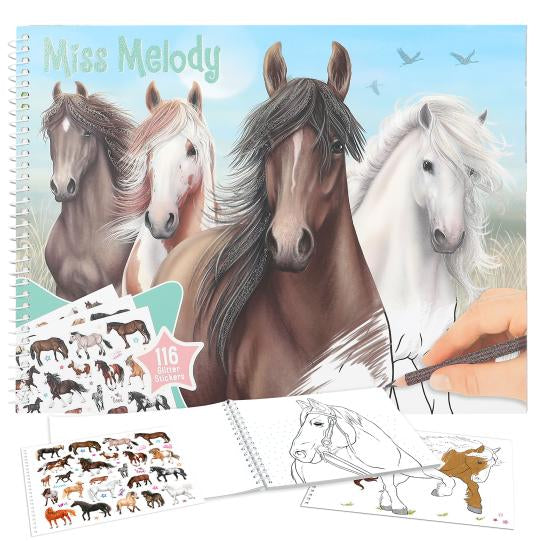 Depesche Miss Melody Horse Colouring Book 412978