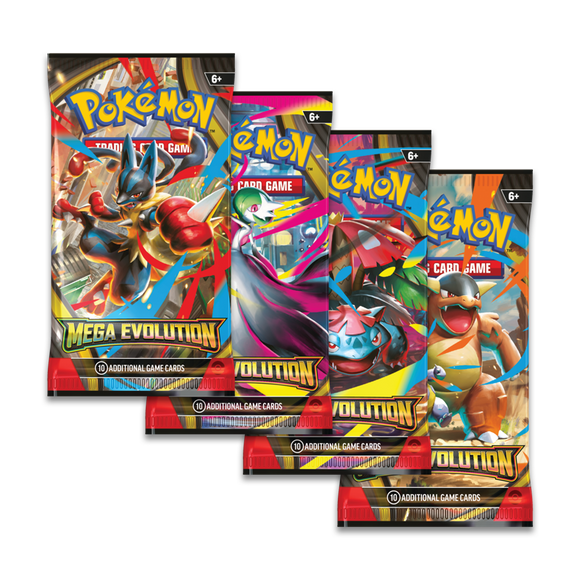Pokémon Trading Card Game (TCG): Mega Evolution Booster Pack Assortmentk
