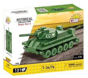 Cobi 3088 Historical Collection World War 11￼ T-34/76