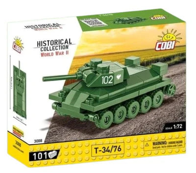 Cobi 3088 Historical Collection World War 11￼ T-34/76