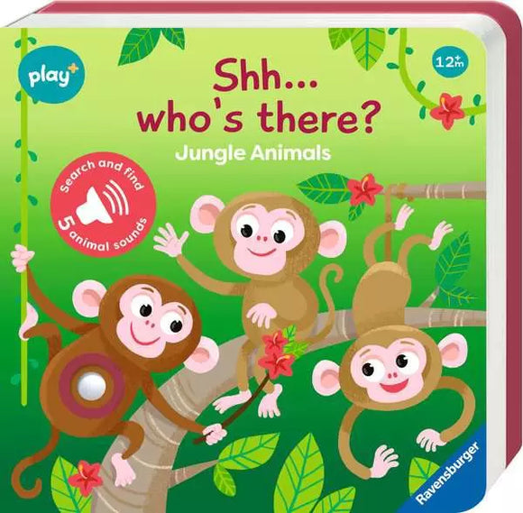 Ravensburger Shh Who’s There Jungle Animals Sound Book