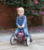 Vilac Burgundy Metal Ride On Car Age From 18 Months To 5 Years
