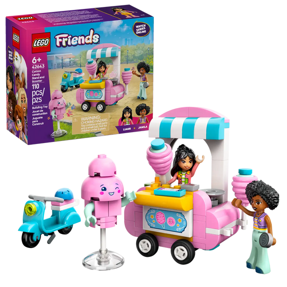 Lego Friends 42640 Candyfloss Stand And Scooter Age 6+