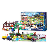 Maisto Mini Work Machines Farmyard Advent Calendar Age 3+