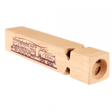 Traditional wooden train whistle