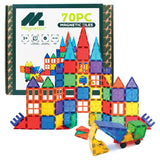 Magnetics 70pc Magnetic Tile Building Set Construction Toy Age 3+