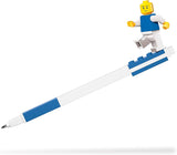 LEGO Minifigure Gel Pen, Blue