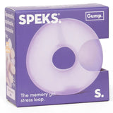 Speks Gump Loop Mist  - The Memory Gel Stress Ring - 6cm Purple