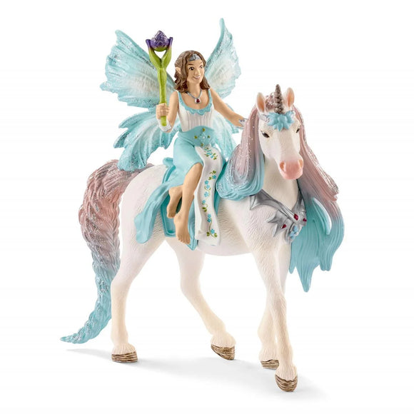 Schleich 70569  Fairy Feya With Princess Unicorn