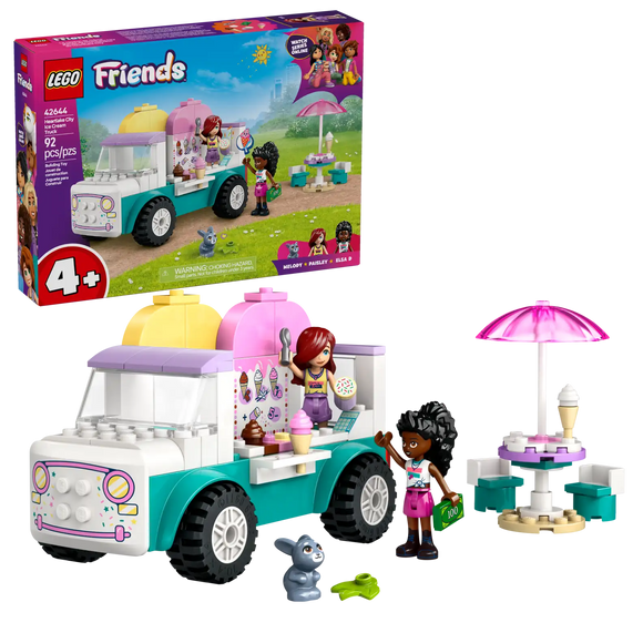 Lego Friends 42644 Heartlake City Ice Cream Van Age 4+