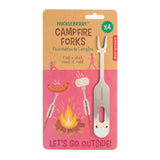 Huckleberry Campfire Forks x 4