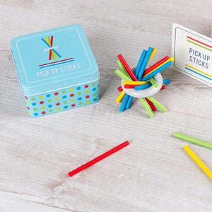 Pick Up Sticks In A Tin