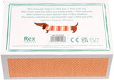 Mini sausage dog in a little box - Sausage Dog soft toy By Rex London