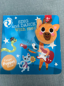 Sing And Dance With Me Finger Puppet Book