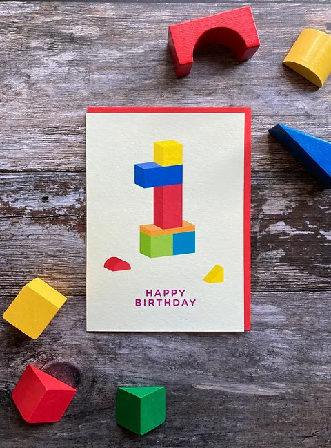Birthday Card Age 1