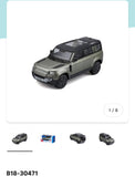 Burago 1:43 STREET FIRE LAND ROVER DEFENDER 110