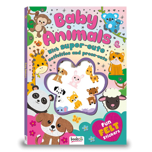 Baby Animals Fun Puffy Stickers And Activities