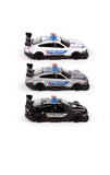 Police Car Pull Back Action Toy