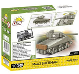 Cobi 3089 Historical Collection World War 11￼ M4A3 Sherman