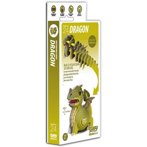 Eugy Dragon 3D Model Age 6+