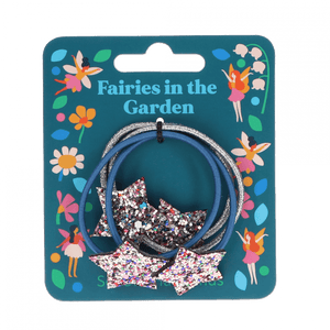 Fairies In The Garden Set Of 4 Glitter Star Hairbands