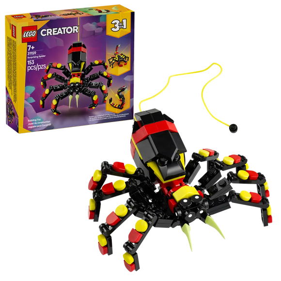 Lego Creator 3 In 1 Wild Animals: Surprising Spider Age 7