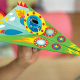 Paper Planes - 20 planes to colour and decorate Age 6