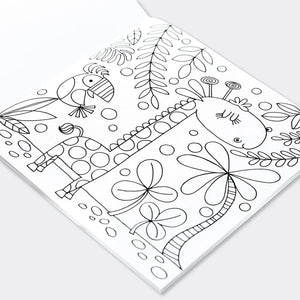 TROPICAL ADVENTURE COLOURING BOOK