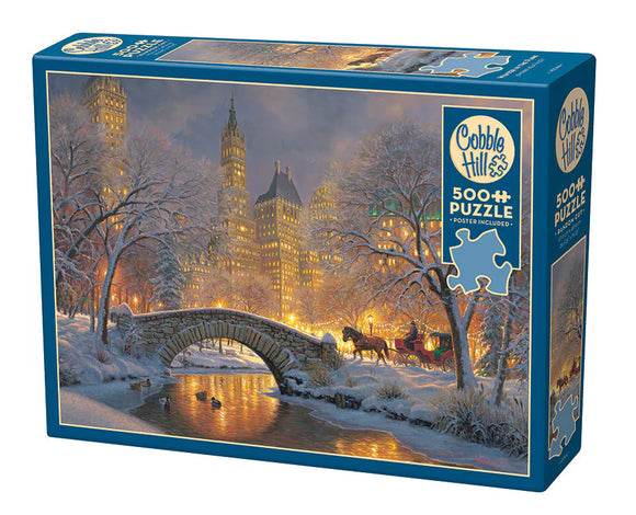 Cobble Hill 500 Piece Puzzle Winter In The Park