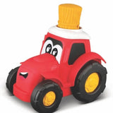 BB JUNIOR FARM TRACTOR PRESS & GO Age From 9 Months Blue