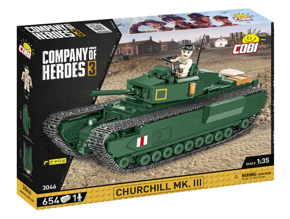 Cobi 3046 Company Of Heroes Churchill Mk.111