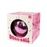 Rex London Hanging Disco Ball Pink 15 cm