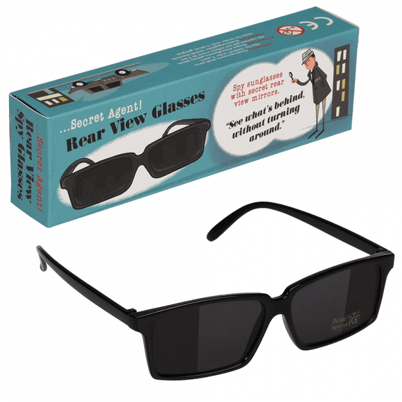 Secret Agent rear view spy glasses