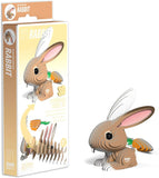 Eugy Rabbit 3D Model Age 6+