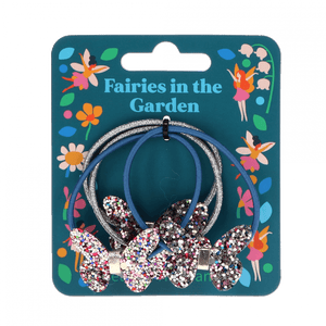 Fairies In The Garden Set Of 4 Butterfly Hairbands