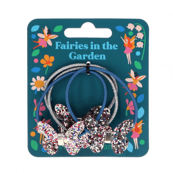 Fairies In The Garden Set Of 4 Butterfly Hairbands