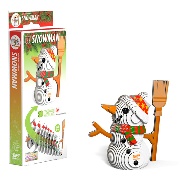 Eugy snowman 3D Model Age 6+