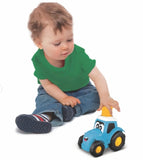 BB JUNIOR FARM TRACTOR PRESS & GO Age From 9 Months Blue