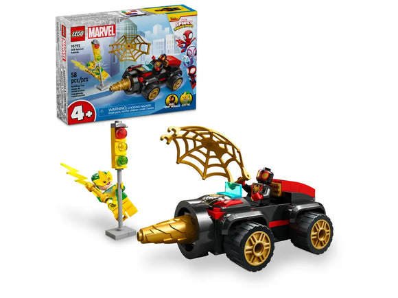 Lego Marvel 10792 Drill Spinner Vehicle Age 4+