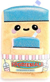Foodiemals Bubble Tea Plush Notebook with Pouch & Mini Notebook