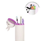 Legami Bunny "Don't Worry Be Hoppy" 2-in-1 Silicone Pencil Case
