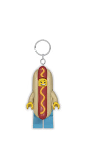 Lego Hot Dog Guy Key Light Key Ring