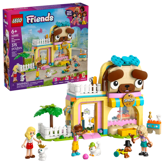 Lego Friends 42650 Pet Accessories Shop Age 6+