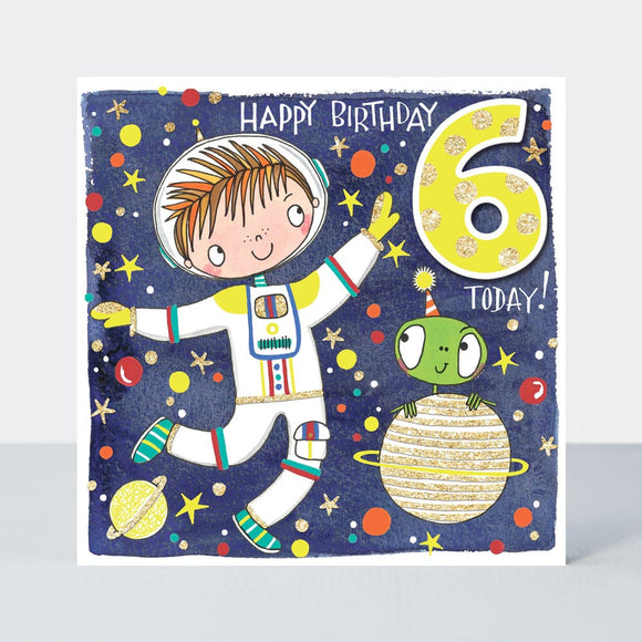 SCRIBBLES – AGE 6 BOY ASTRONAUT