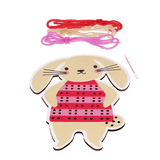 Learn to sew wooden hand-stitch set - Bunny