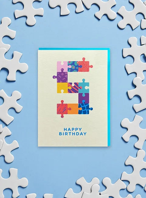 Birthday Card Age 5