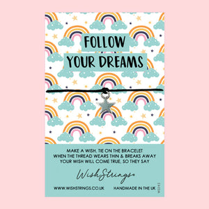 Follow Your Dreams - WishStrings Wish Bracelet - WS245